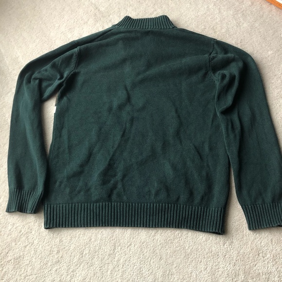 Mens Denver Hayes Cotton quarter zip sweater - Picture 2 of 7